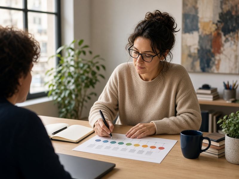 Goal mapping at Jadecompass Coaching